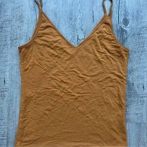 Gentle Fawn tank top. Size XS   mustard yellow, spaghetti straps